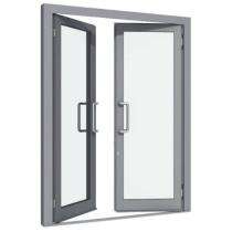 Nikee Aluminium Double Door Aluminium Doors and Windows GI-01_0