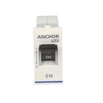 ANCHOR UNO Mini Penta Modular 65981 Single Pole 10 A C MCB_0