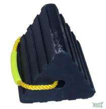 SOLESAFE 150 mm Rubber Wheel Chock SSS-TRS-1355 Black_0