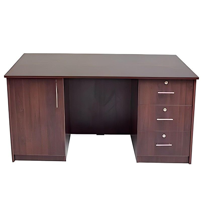 Executive Office Tables Brown Wooden_0