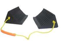 SOLESAFE 150 mm Rubber Wheel Chock SSS-TRS-CCWC-1362 Black_0