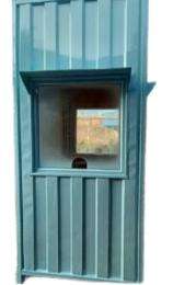 SP Steel 6 ft Portable Security Cabin_0