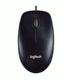 Logitech Mouse Wired USB Optical 10.6 x 6.3 x 6.3 cm_0