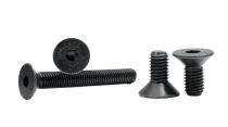 Unbrako M10 Countersunk Hex Socket Head Screw 12.9 ISO 4762 Plain Black_0