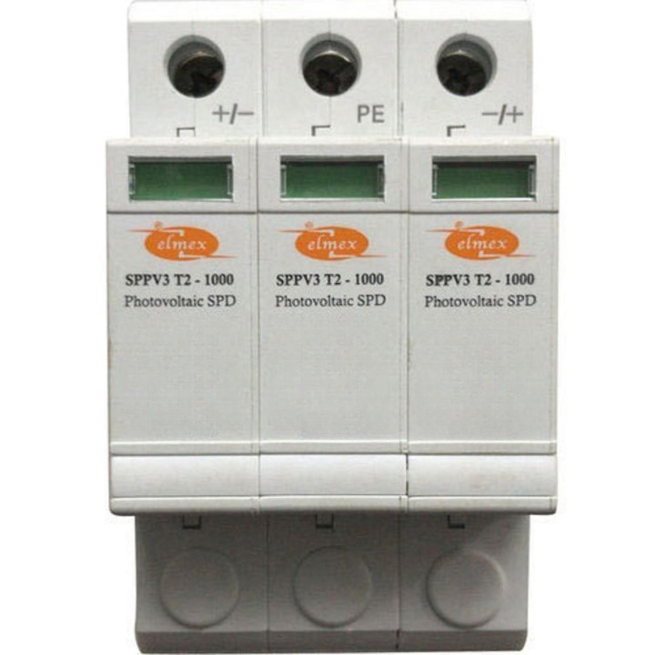 Elmex Solar Power Plant Surge Protection Device 65 kA SPPV3T2-1000_0