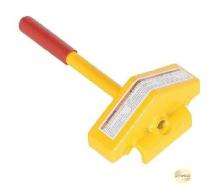 SAFENESS 250 mm Steel Wheel Chock SQL-IC-LDE-SRC-024 Yellow_0