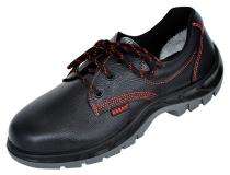 Karam FS 01 Full Grain Leather Steel Toe Safety Shoes Black_0