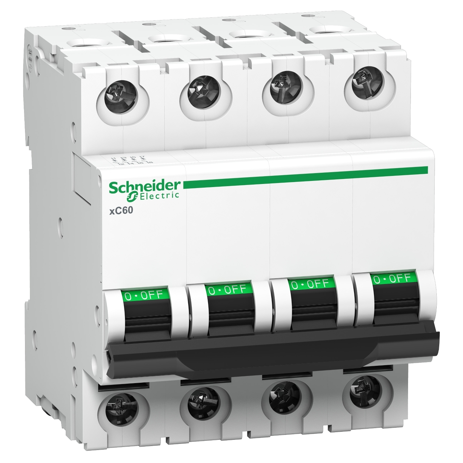 Schneider Electric A9N4P50C Four Pole 50 A C MCB_0