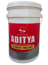 Aditya White Exterior Emulsion Paints 1 L_0