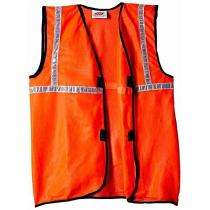 WeighTAJ Nylon Safety Jackets Universal 1"ORR Without Sleeves Orange_0