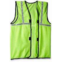 WeighTAJ Nylon Safety Jackets Universal 1"GRR Without Sleeves Green_0