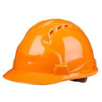 Karam FRP Orange Air Ventilated Safety Helmets_0
