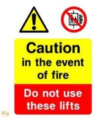Hazard Signages 7 x 10 inch Wall Aluminium_0