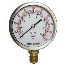 Pressure Gauge 0 - 100 psi 3/8 inch BSP_0