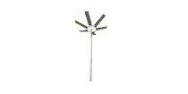 ESski 9 m Single Mild Steel Octagonal Poles_0