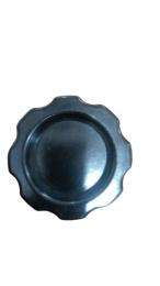Plastic Female Star Black 9.52 mm Knobs_0