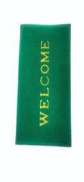 Floor Mats Anti Slip Rubber 16 x 24 inch Green_0