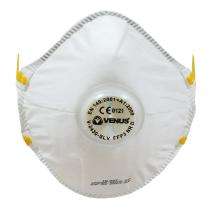 Venus Convex Non Woven Fabric Nose Masks Standard V-2430 SLV White_0