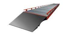 EAGLE Mild Steel Unmanned Truck Scale Weighing System 50 - 200 ton_0