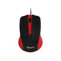 Foxin Mouse CLASSY RED Wired Optical 9 x 6 x 3 cm_0
