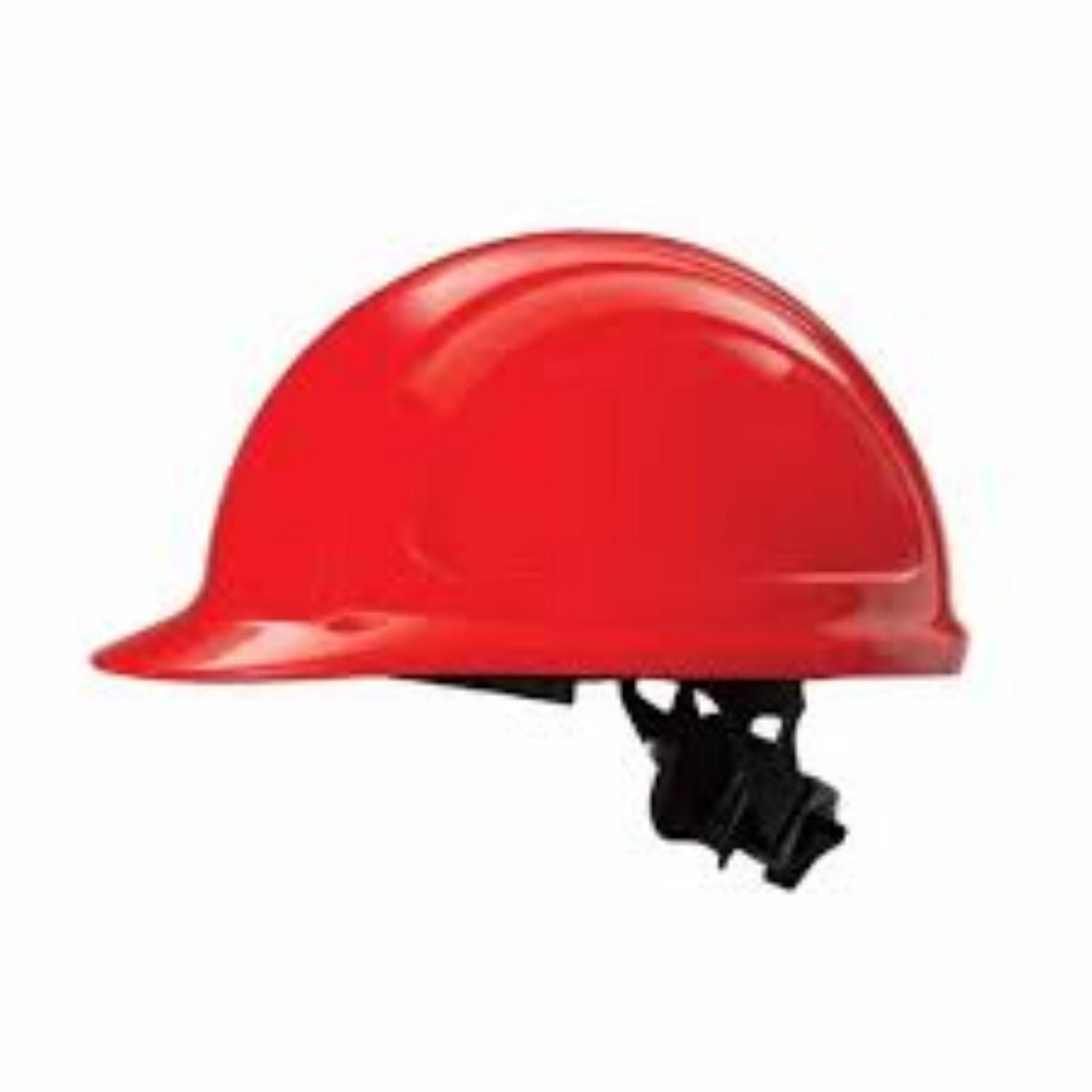 IMPACT by Honeywell HDPE Red Air Ventilated Safety Helmets Hard Hat A59IR_0