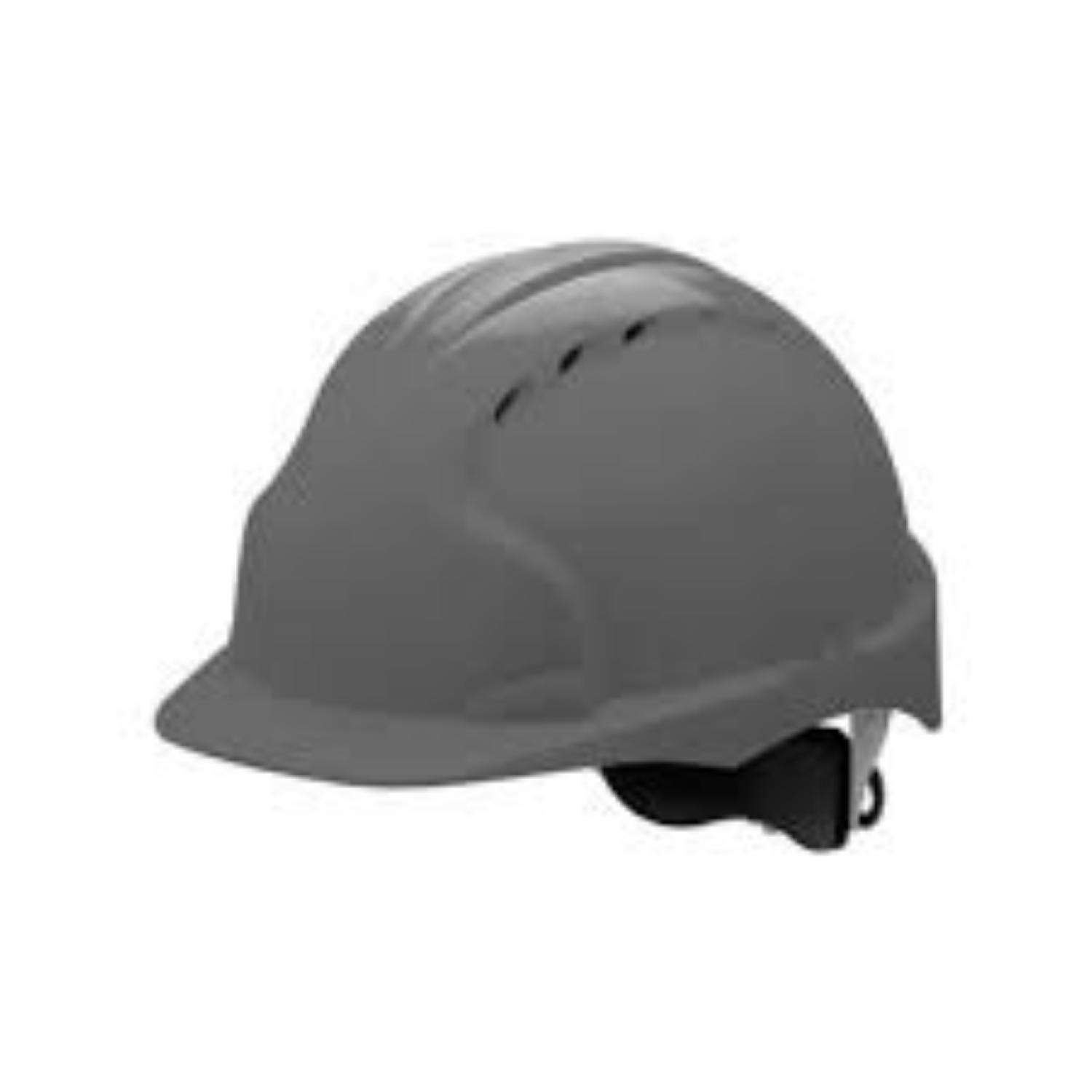 IMPACT by Honeywell HDPE Grey Air Ventilated Safety Helmets HHI100_0