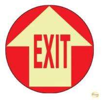 SAFENESS General Signage Vinyl Self Adhesive Label 432 mm Red_0