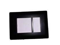 Honeywell EW103BLK 3 Module Black Modular Switch Plate Cover_0