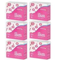 SINGHAL Printed Paper Restaurant Napkins 33 x 33 cm White_0