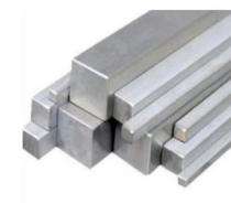 BAMLIA Square Bright Metal Bar MS E250A 10 mm_0