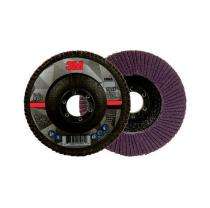 3M 4 inch Flap Discs 769F 80 Grit 22.22 mm_0