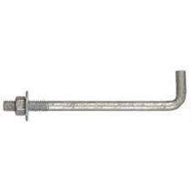 M16 - M80 Carbon Steel Foundation Bolts L Shape 1000 mm_0