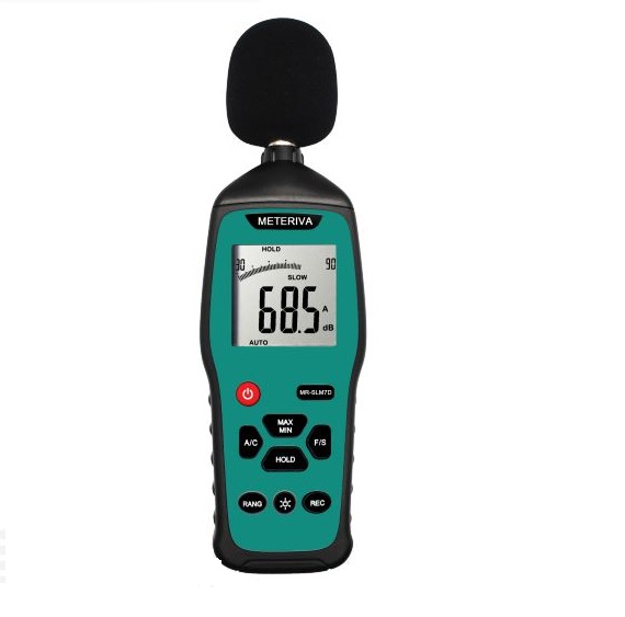 METERIVA MR-SLM7D Sound Level Meter 30 - 130 dB_0