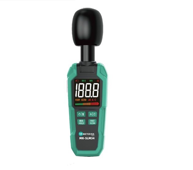METERIVA MR-SLM34 Sound Level Meter 30 - 130 dB_0