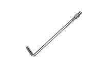 M5 - M50 Mild Steel Foundation Bolts L Shape 100 mm_0