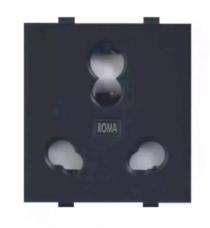 ANCHOR 20 A Black Multi Plug Electrical Sockets_0