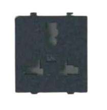 ANCHOR 13 A Black Multi Plug Electrical Sockets_0