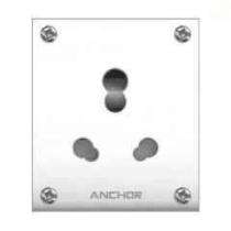 ANCHOR 16 A White Multi Plug Electrical Sockets_0