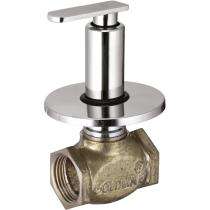 Blues Nickel Chrome Plated Flush Cock 1 Light Casted Body Faucet TR-14_0