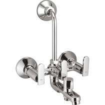 Blues Nickel Chrome Plated 3 in 1 Wall Mixer L Bend Faucet TR-41_0