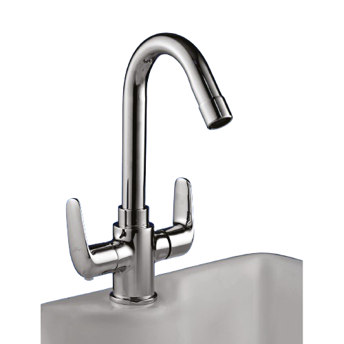 Blues Nickel Chrome Plated Basin Mixer Quarter Turn Faucet WA-42_0