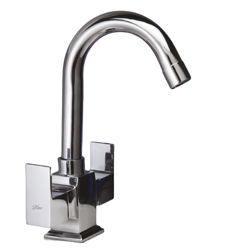 Blues Nickel Chrome Plated Basin Mixer Quarter Turn Faucet SQ-42_0