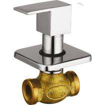 Blues Nickel Chrome Plated Concealed Stop Cock 15 mm Faucet SQ-31_0