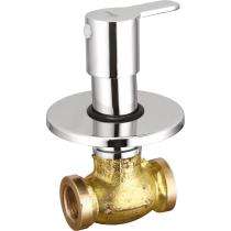 Blues Nickel Chrome Plated Concealed Stop Cock 15 mm Faucet AL-31_0