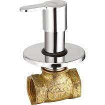 Blues Nickel Chrome Plated Flush Cock 1 Light Casted Body Faucet AL-14_0