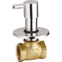 Blues Nickel Chrome Plated Flush Cock 1 Light Casted Body Faucet RO-14_0