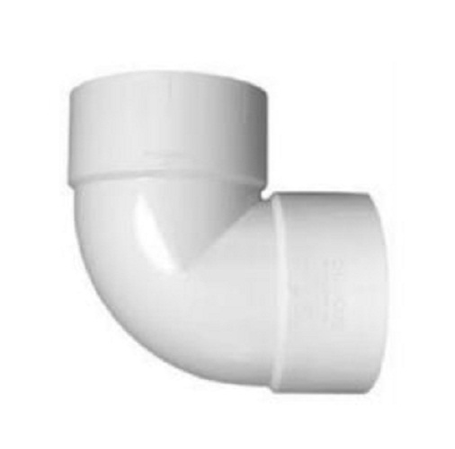 SKIPPER 90 deg 100 mm White UPVC Pipe Elbow_0