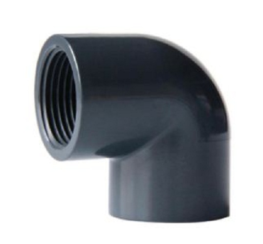 SKIPPER 90 deg 100 mm Black UPVC Pipe Elbow_0