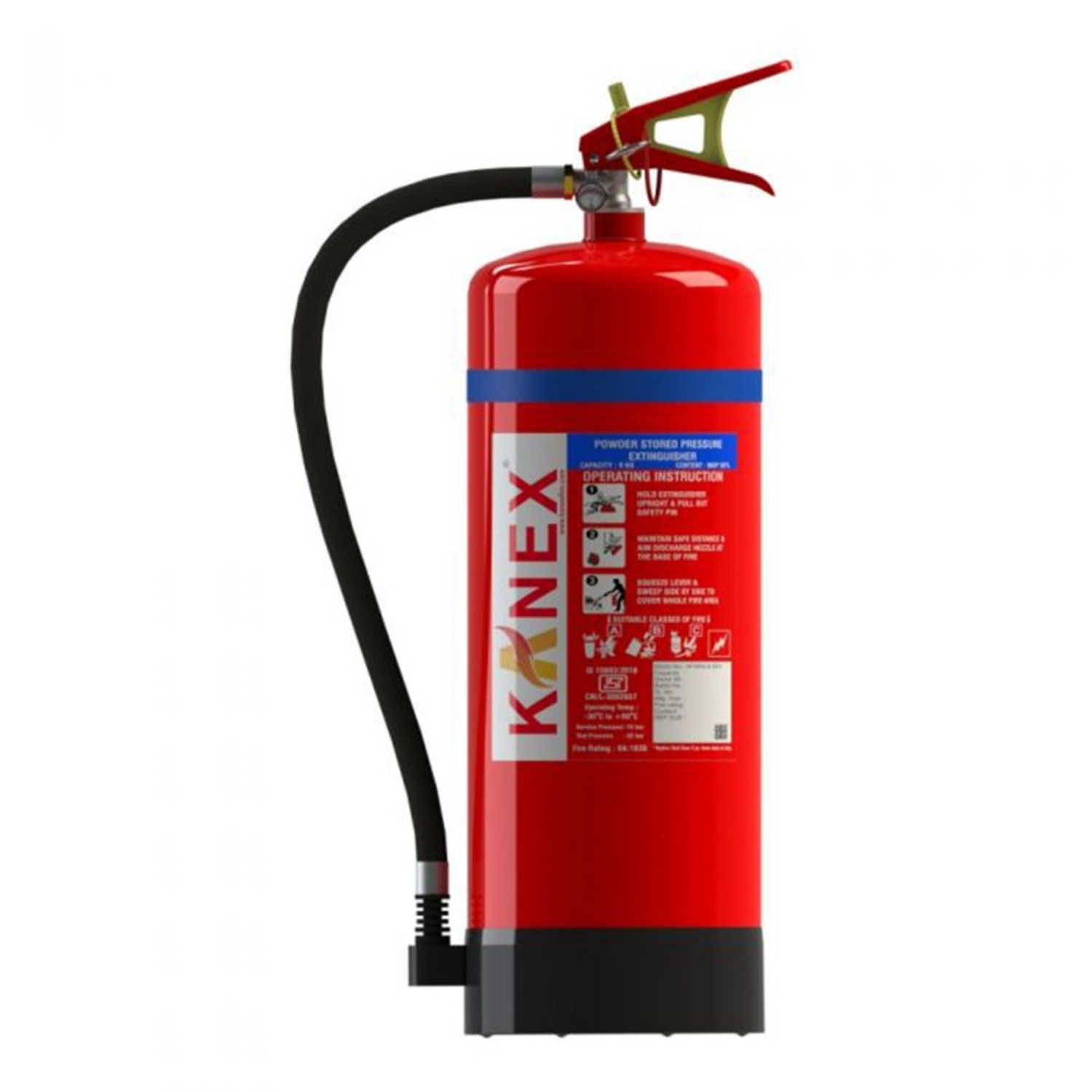 KANEX 6 kg Powder Fire Extinguishers_0