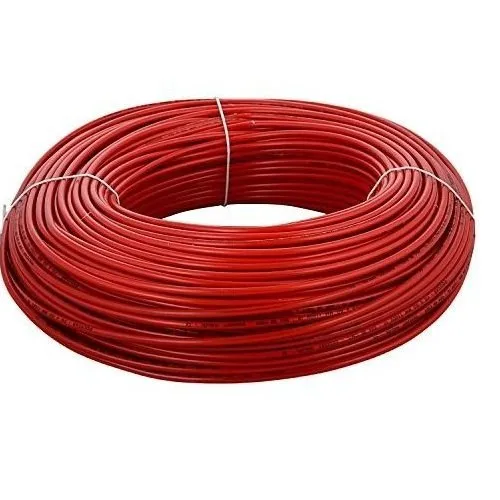 RR KABEL 1 sqmm FRLF Electric Wire Red 200 m_0